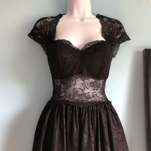 Guess Lace Mini Dress - Picture 5 of 11